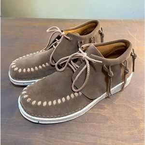 Justin Teepee‎ womens Suede Fringe Bootie